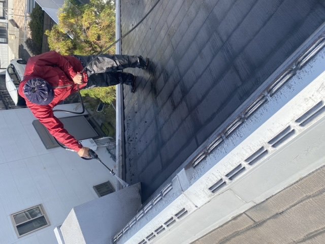 入間市Ｋ邸の屋根洗浄