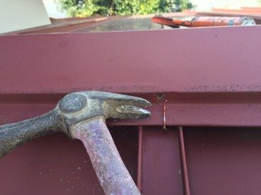 あきる野市 H邸 コロニヤル瓦トタン屋根の施工写真