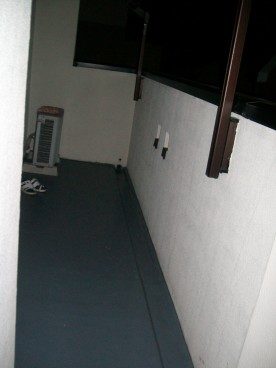 日高市 S邸 ベランダ防水工事の施工写真