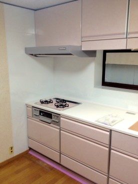 小平市Ｋ邸キッチン改修工事の施工写真