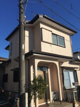 川越市O邸外部リフォーム工事の施工写真