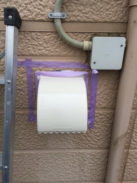 あきる野市Ｎ社雨漏り止水工事の施工写真
