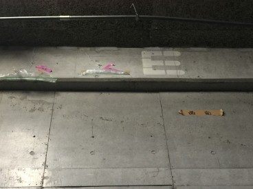 瑞穂町 某社 ＲＣ外壁止水防水改修工事の施工写真