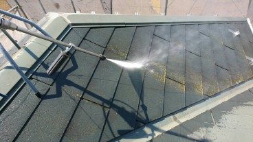 川越市K邸外部塗装屋根葺き替え工事の施工写真