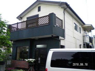 東久留米市：Ｋ邸・外壁塗装工事の施工写真