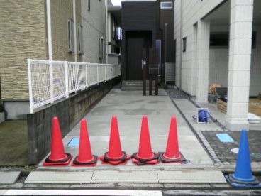 さいたま市：Ｎ邸・新築エクステリア工事の施工写真